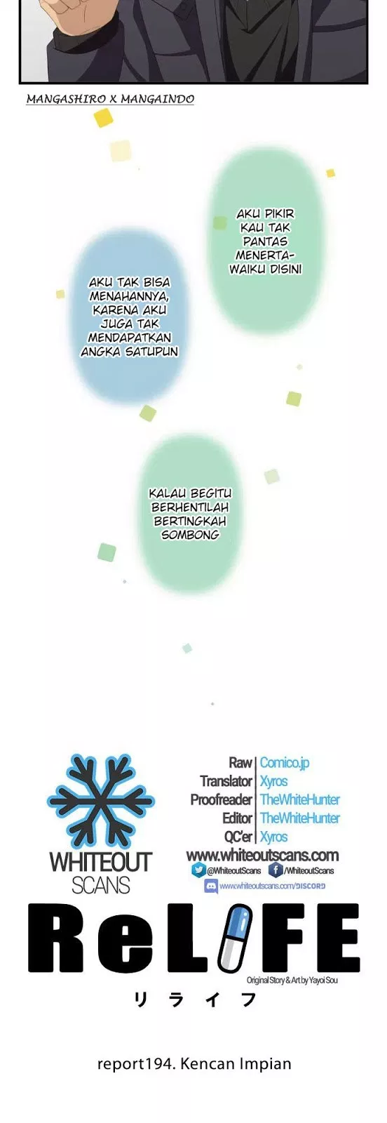 ReLIFE Chapter 194