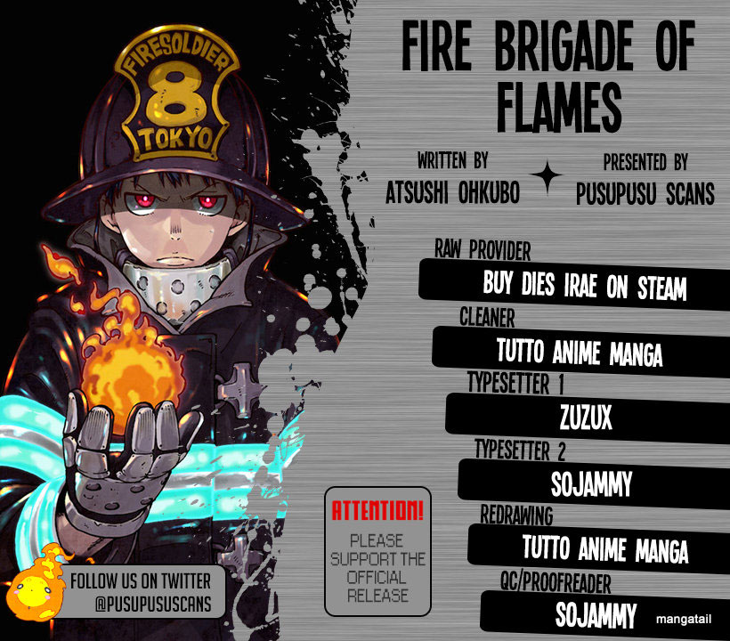 Fire Brigade of Flames Chapter 105
