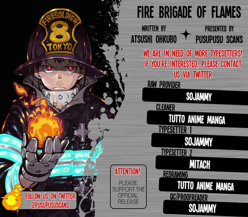 Fire Brigade of Flames Chapter 111