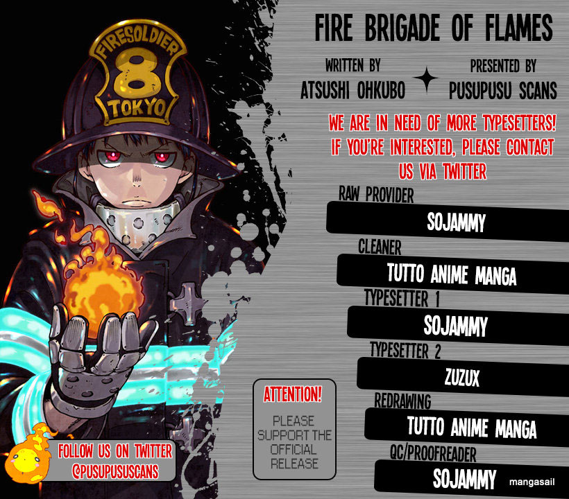 Fire Brigade of Flames Chapter 114