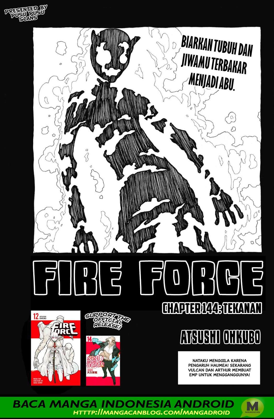 Fire Brigade of Flames Chapter 144