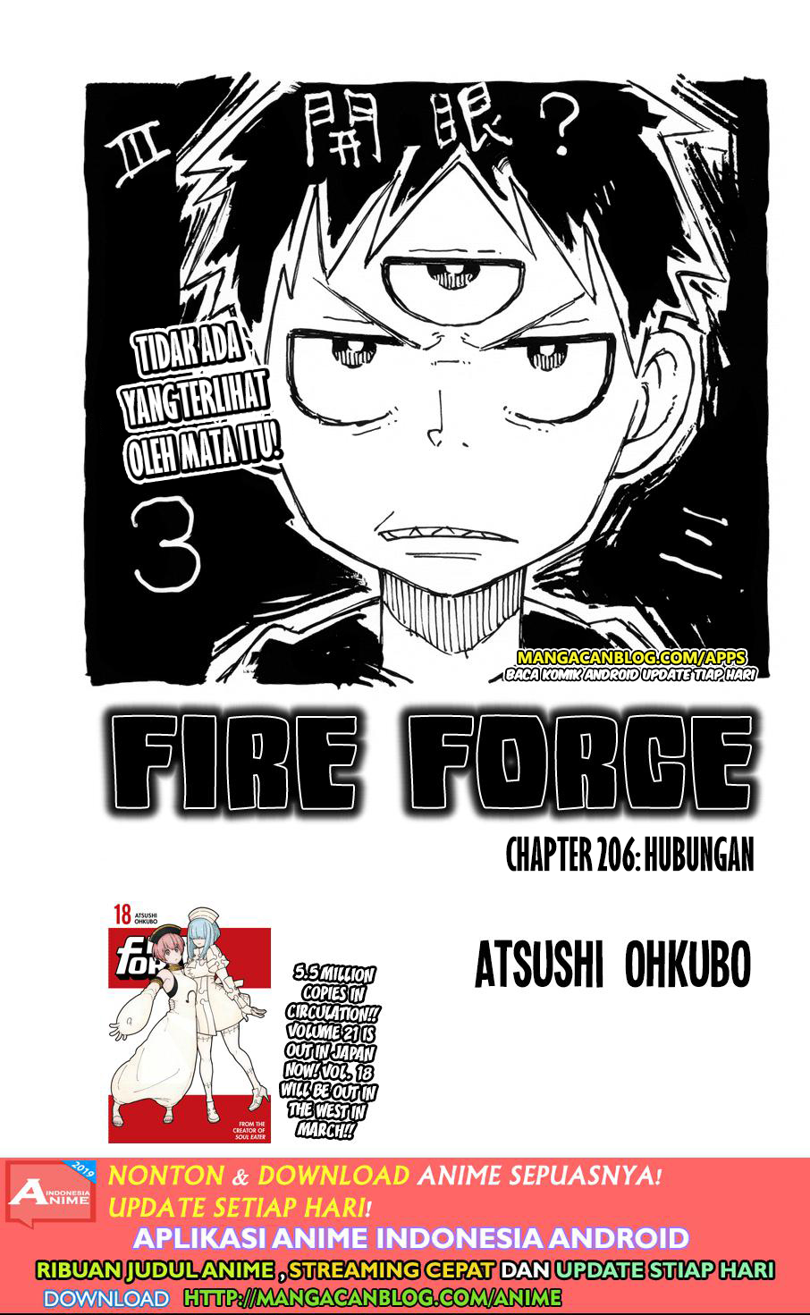 Fire Brigade of Flames Chapter 206