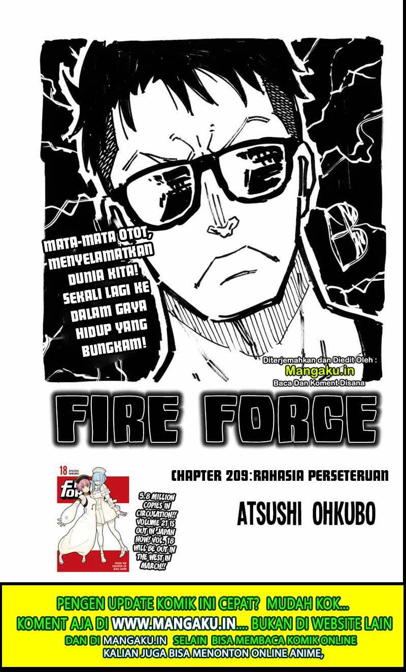 Fire Brigade of Flames Chapter 209