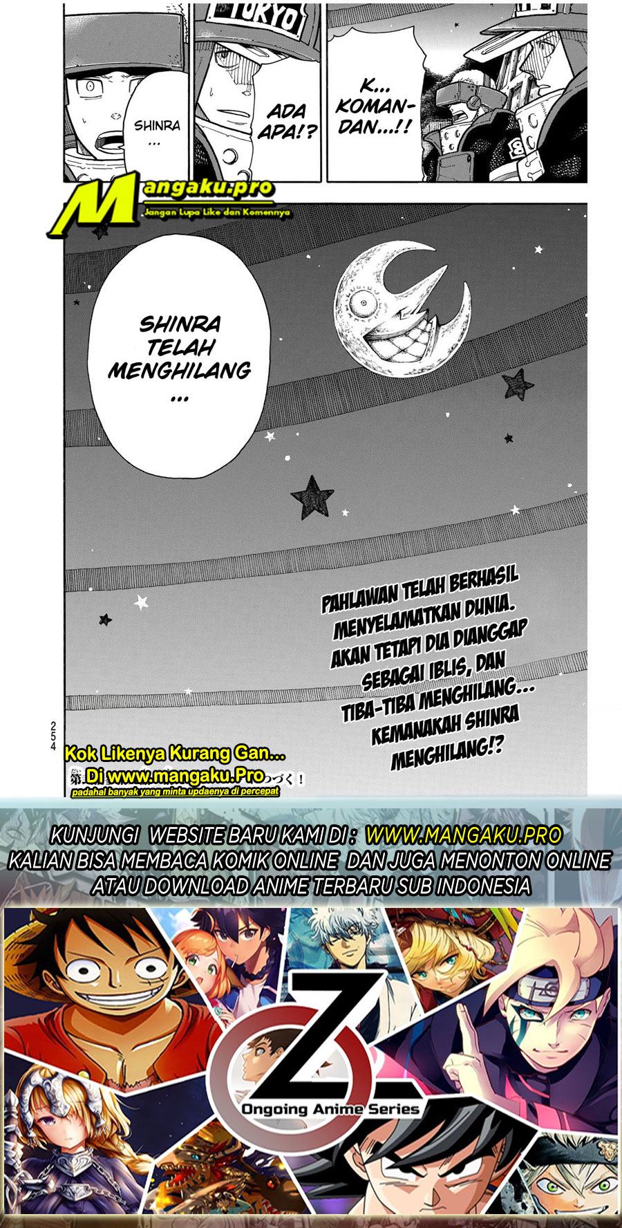 Fire Brigade of Flames Chapter 238