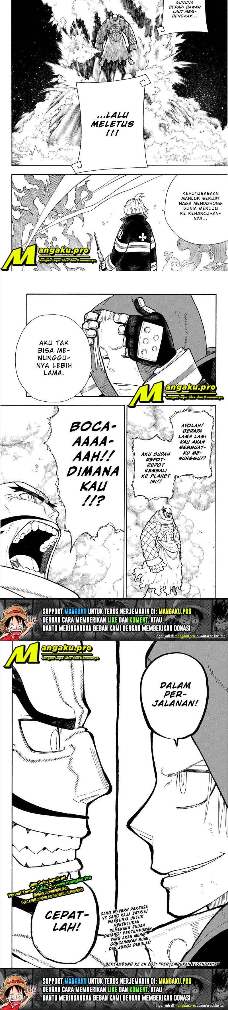 Fire Brigade of Flames Chapter 262