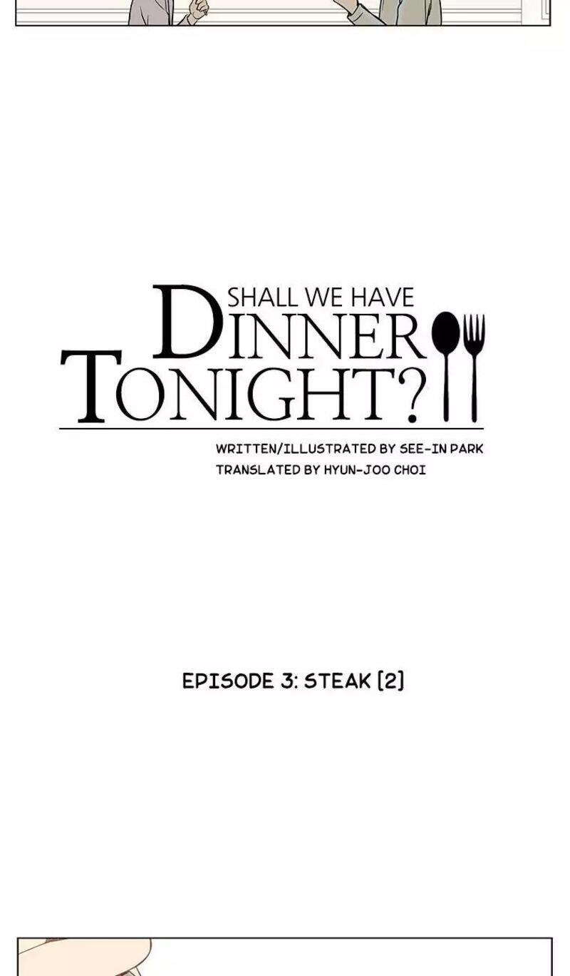 Shall We Have Dinner Tonight? Chapter 3