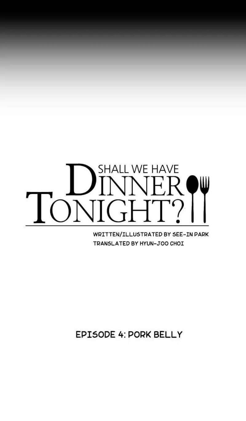 Shall We Have Dinner Tonight? Chapter 4
