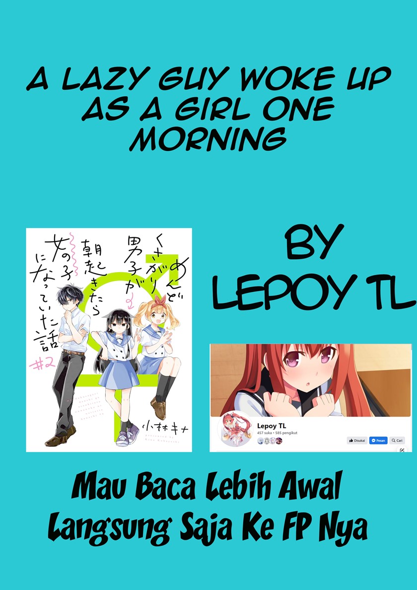 A Lazy Guy Woke Up as a Girl One Morning Chapter 9