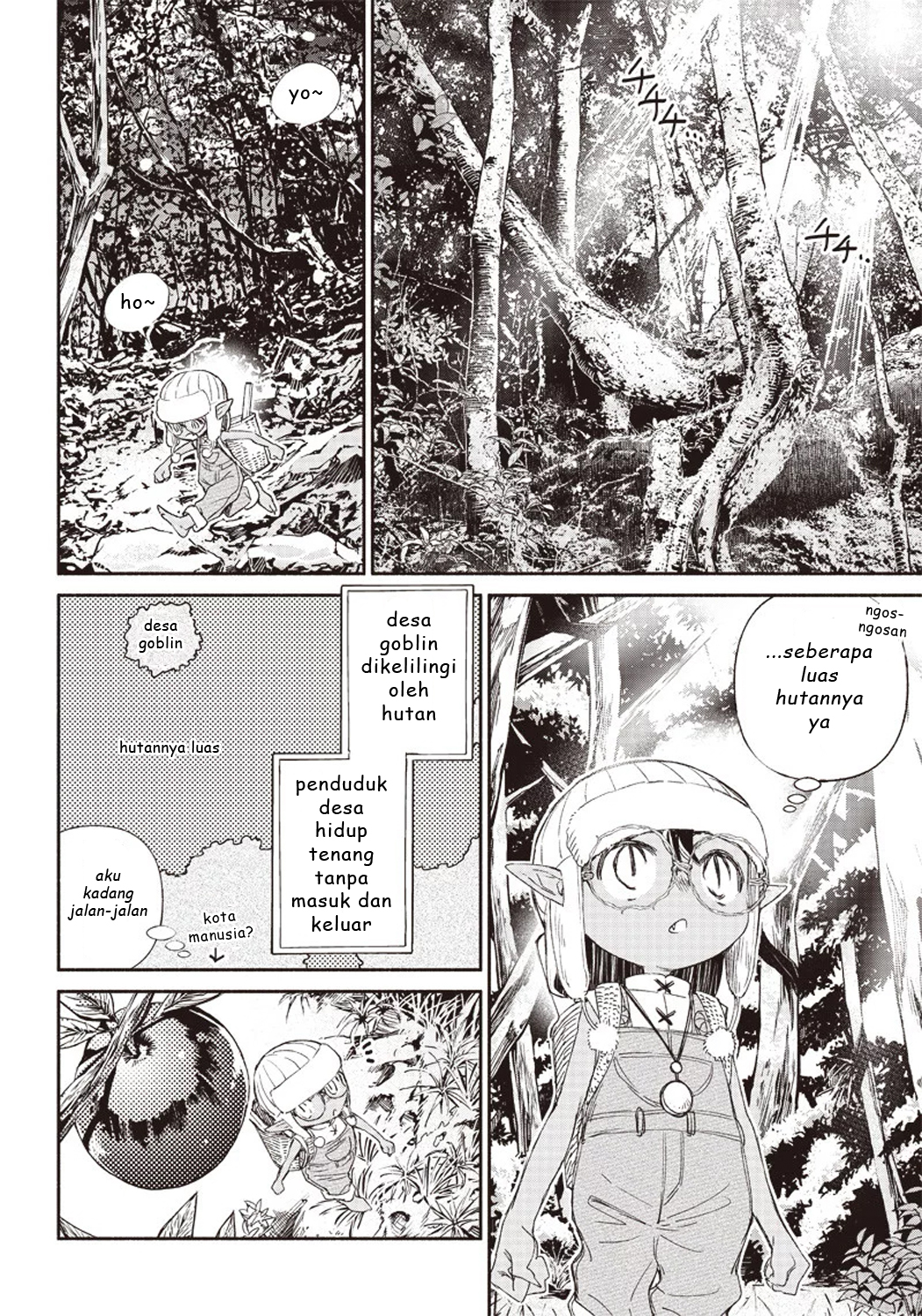 Tensei Goblin da kedo Shitsumon aru? Chapter 1