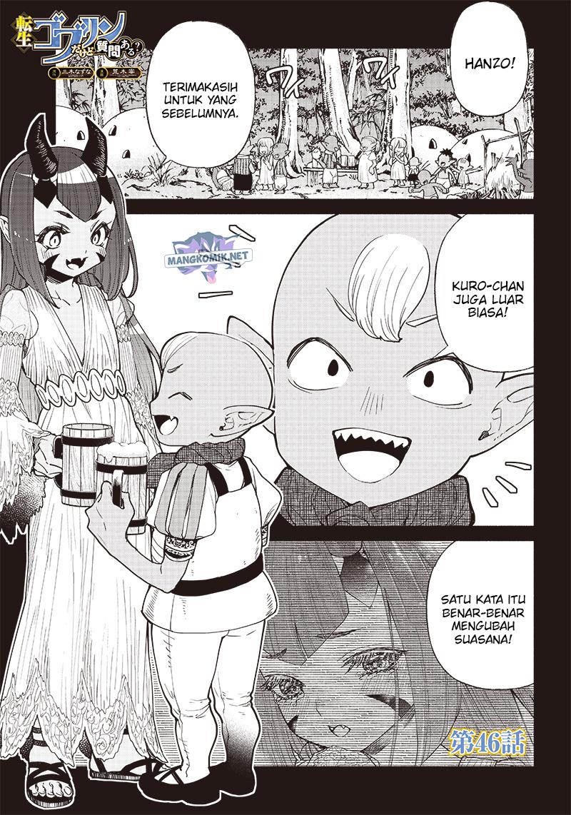 Tensei Goblin da kedo Shitsumon aru? Chapter 46