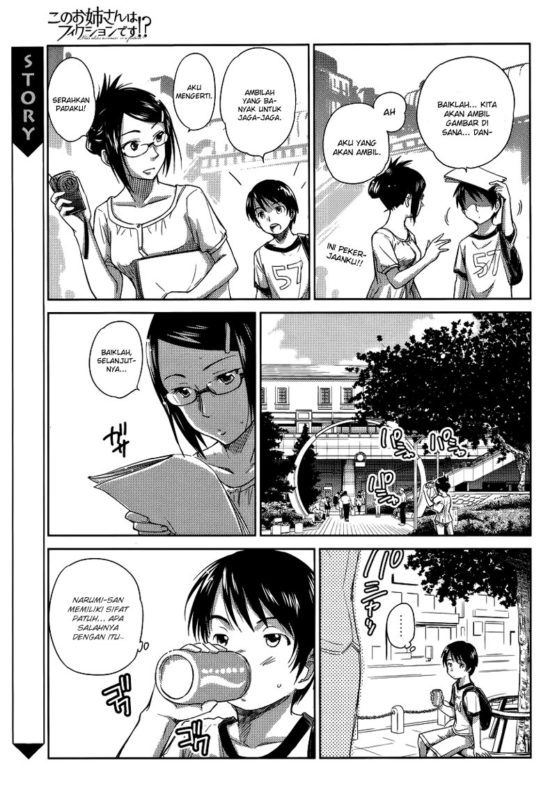 Kono Onee-san wa Fiction Desu!? Chapter 08