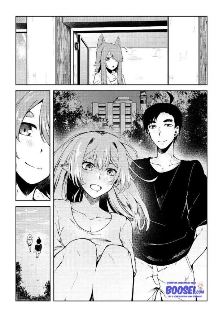 Mujintou de Elf to Kyoudou Seikatsu Chapter 9