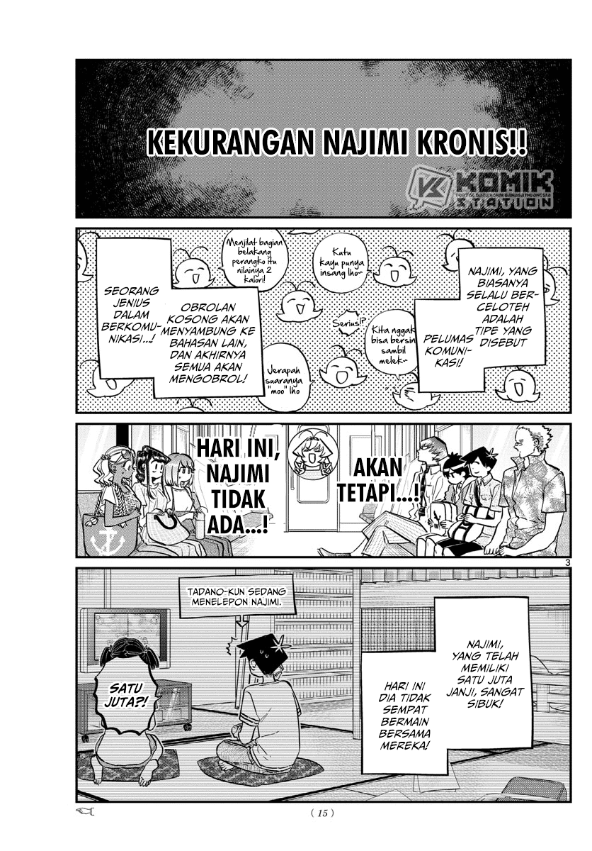 Komi-san wa Komyushou Desu. Chapter 164