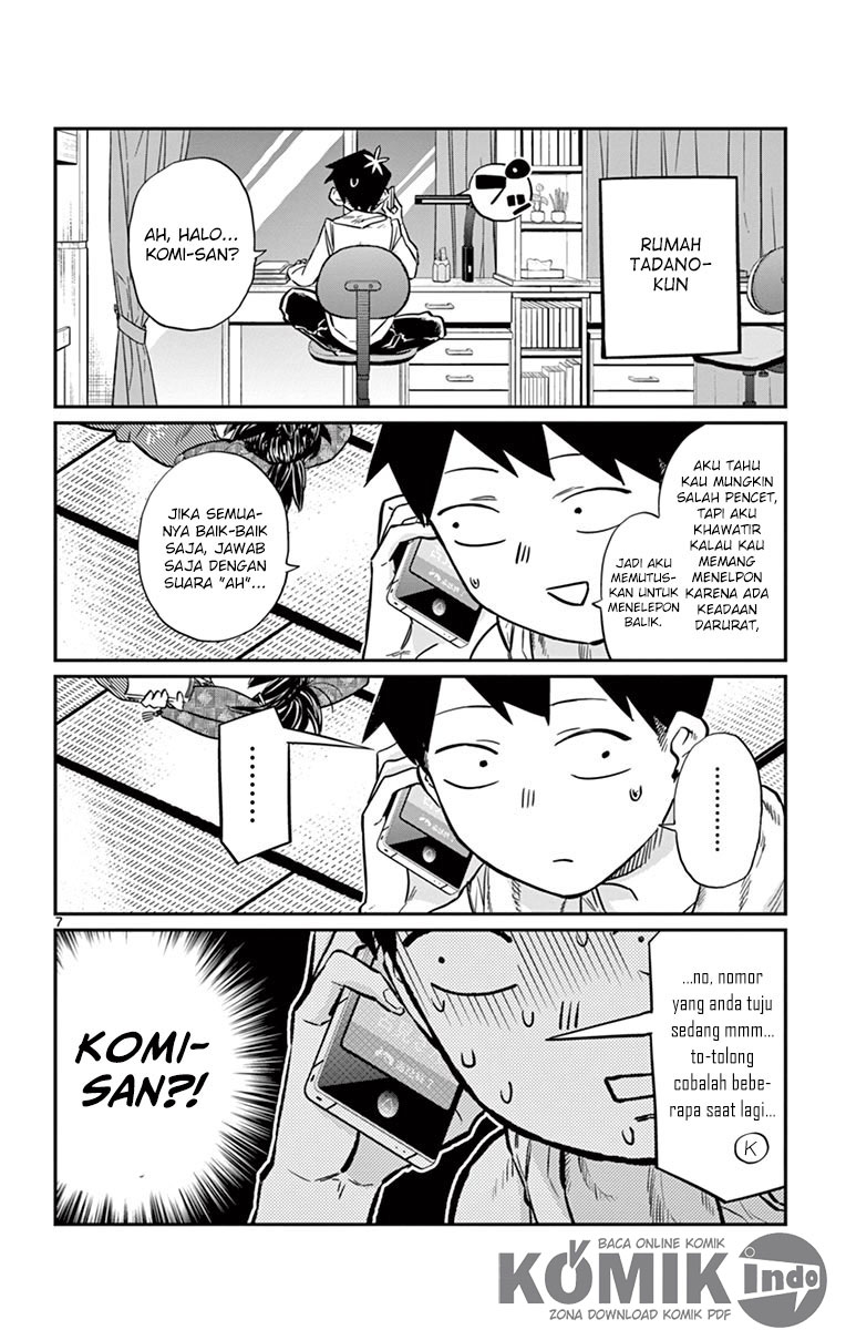 Komi-san wa Komyushou Desu. Chapter 18