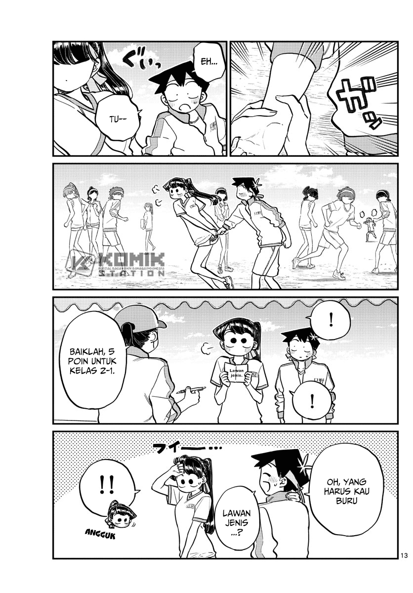 Komi-san wa Komyushou Desu. Chapter 209