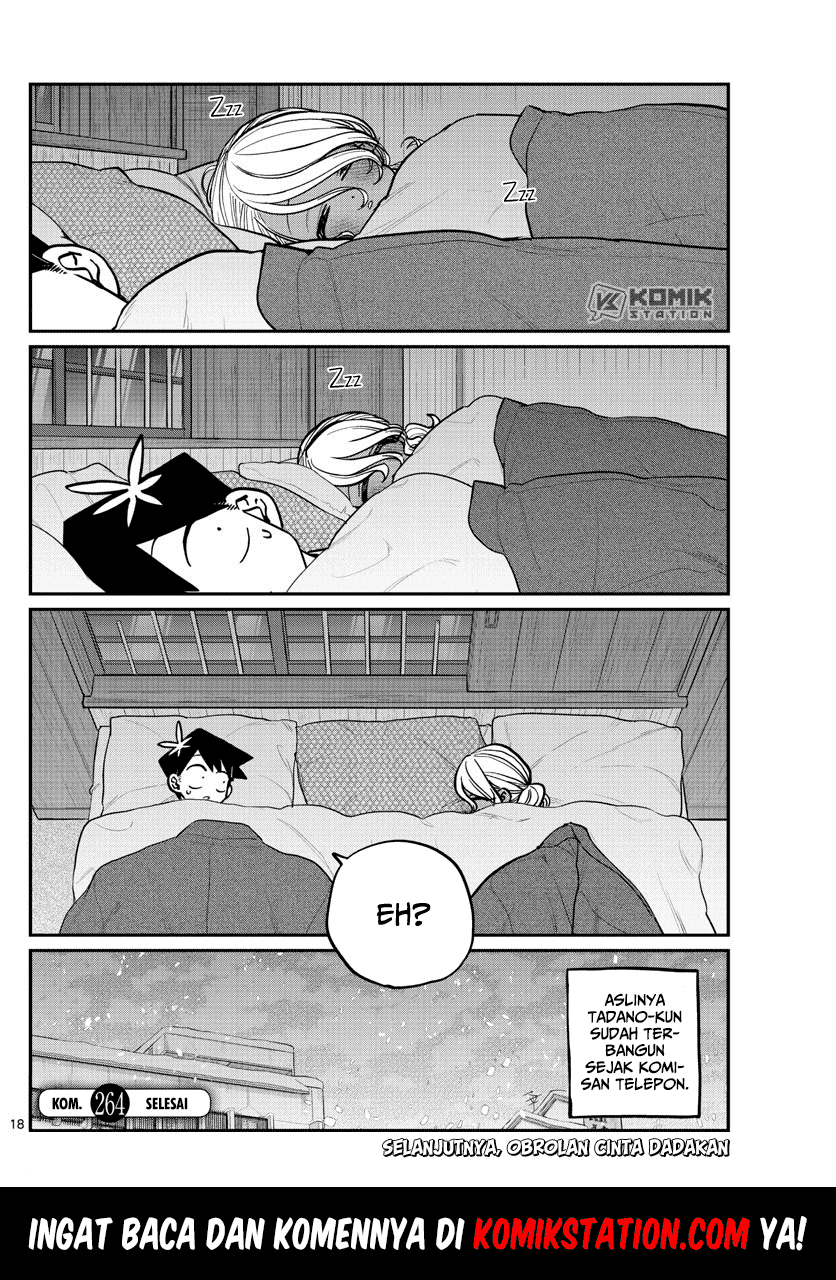 Komi-san wa Komyushou Desu. Chapter 264