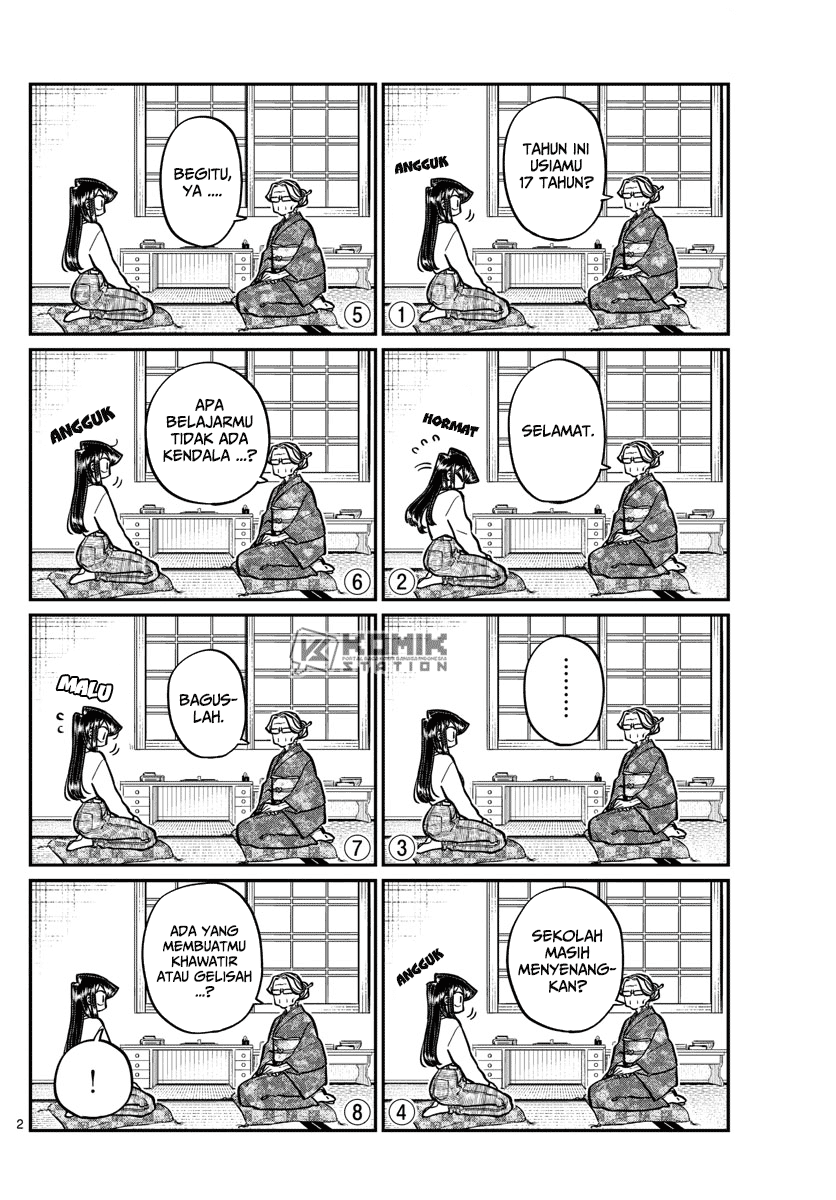 Komi-san wa Komyushou Desu. Chapter 271