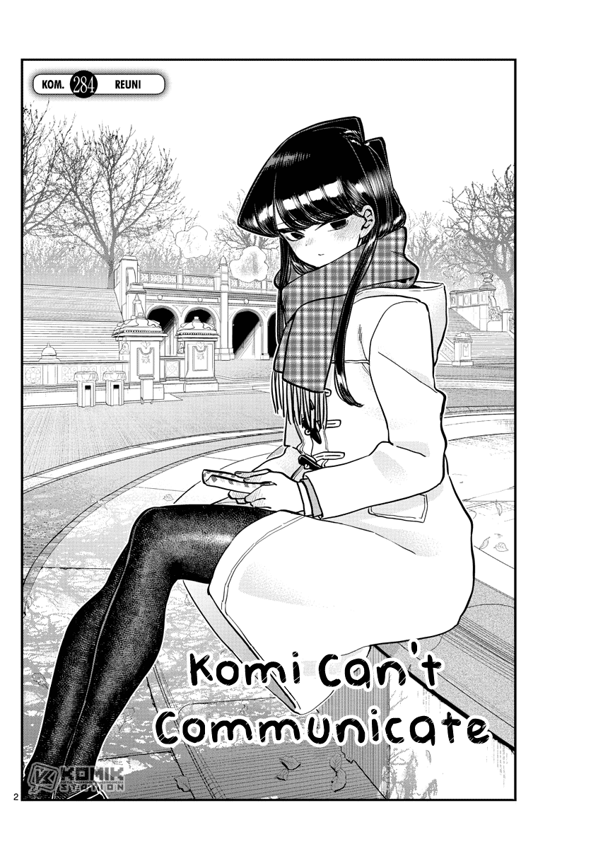 Komi-san wa Komyushou Desu. Chapter 284