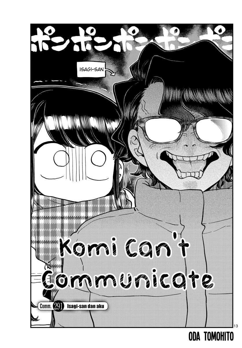 Komi-san wa Komyushou Desu. Chapter 291