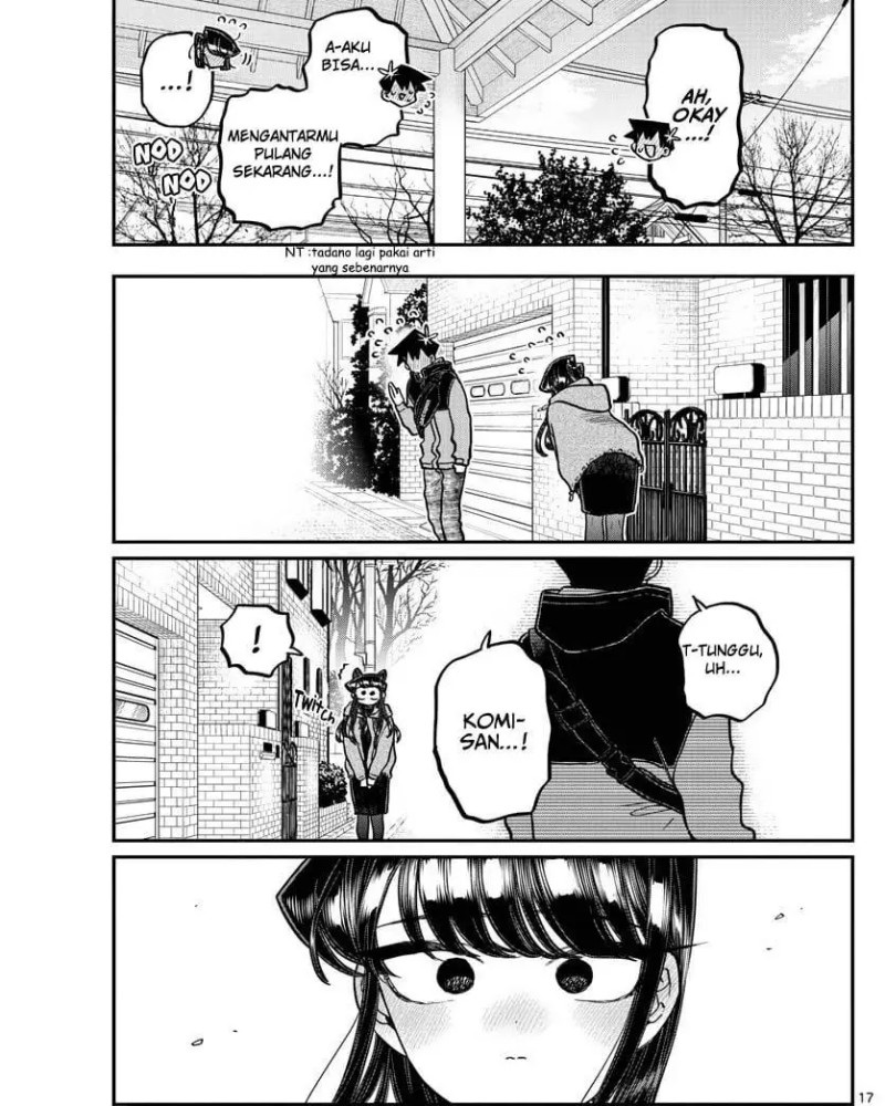 Komi-san wa Komyushou Desu. Chapter 305