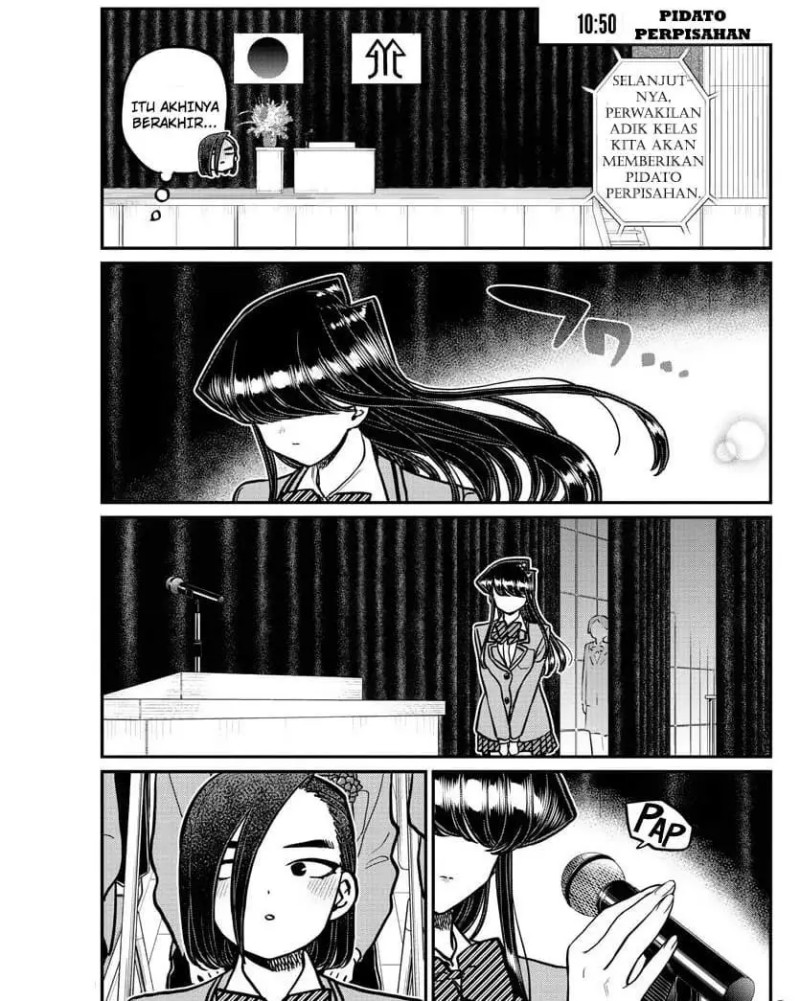 Komi-san wa Komyushou Desu. Chapter 315