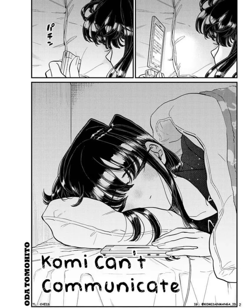 Komi-san wa Komyushou Desu. Chapter 319