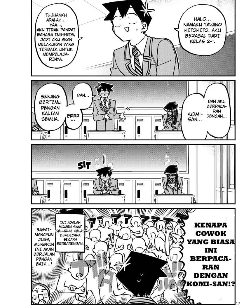 Komi-san wa Komyushou Desu. Chapter 325