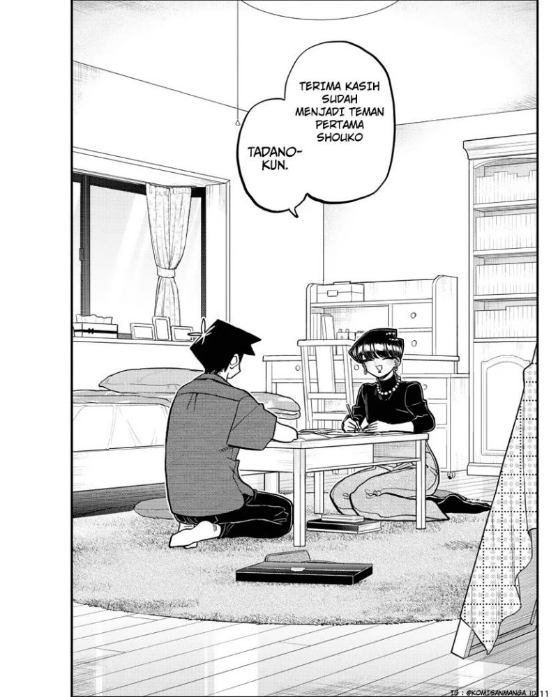 Komi-san wa Komyushou Desu. Chapter 377