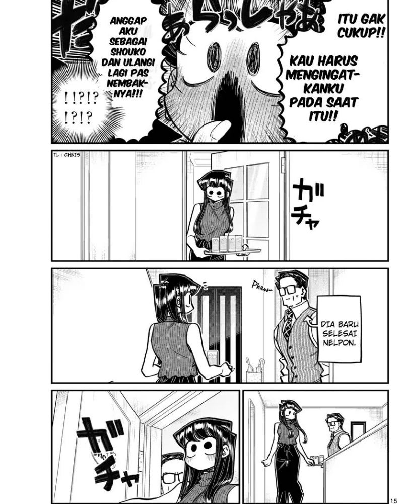 Komi-san wa Komyushou Desu. Chapter 378