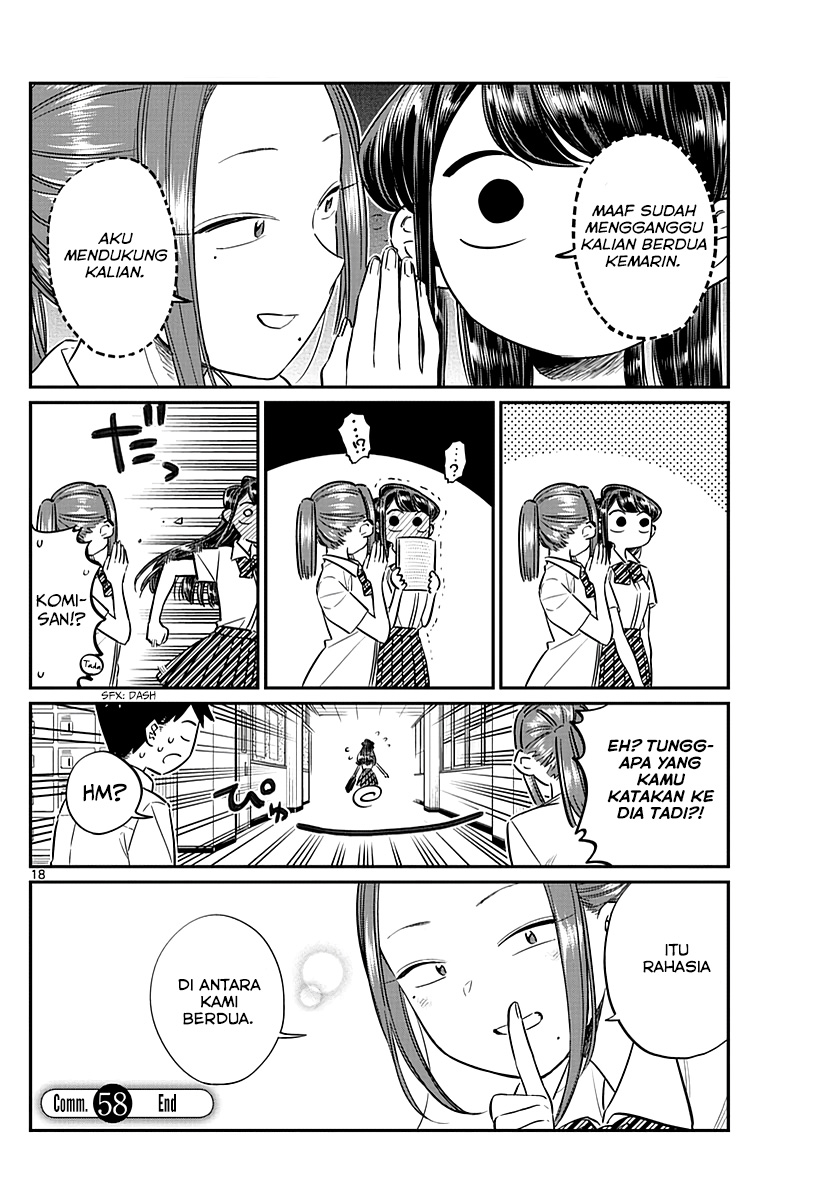 Komi-san wa Komyushou Desu. Chapter 58