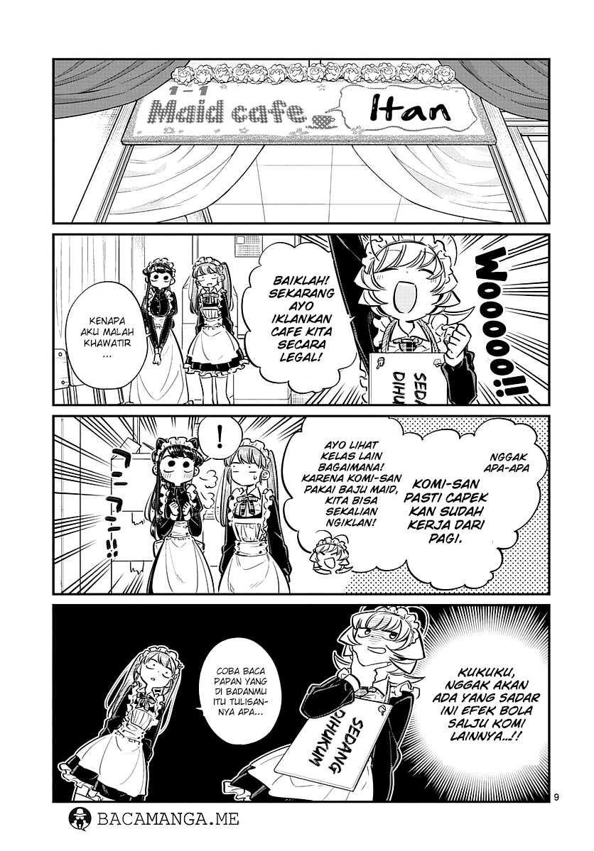 Komi-san wa Komyushou Desu. Chapter 70