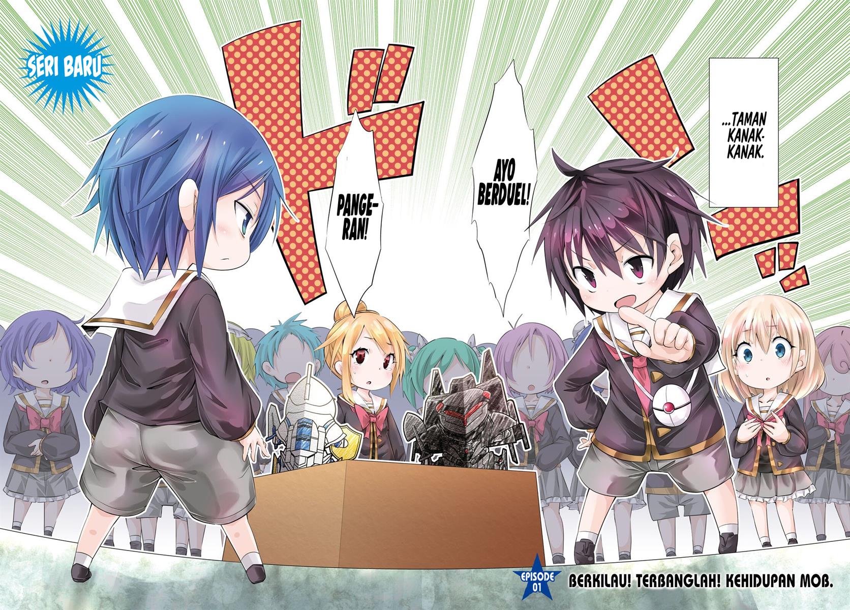 The World of Otome Games Kindergarten is Tough for Mobs Chapter 1