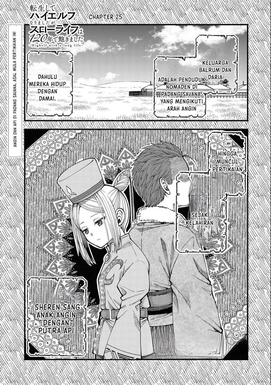 Tensei Shite High Elf ni Narimashitaga, Slow Life wa 120-nen de Akimashita Chapter 25