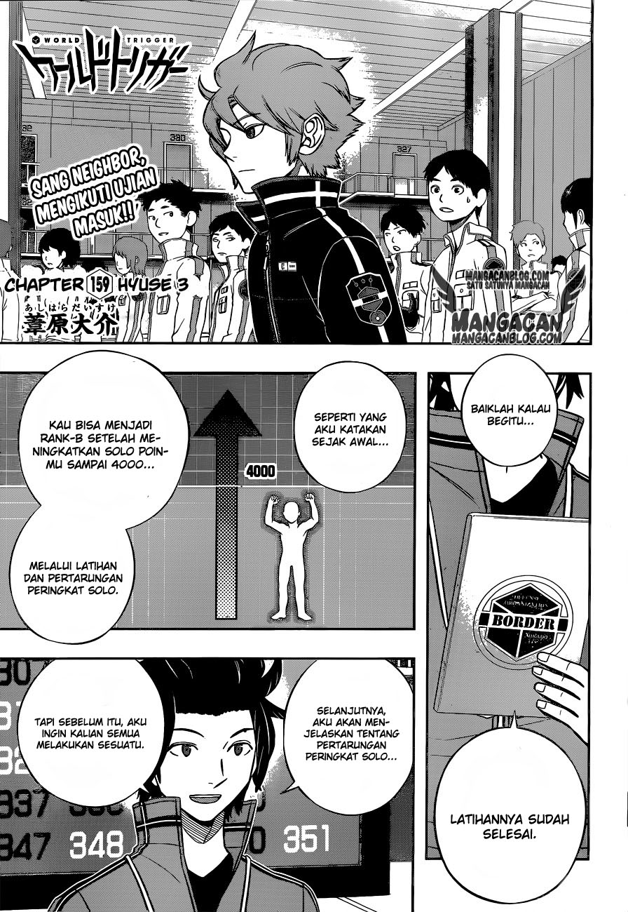 World Trigger Chapter 159