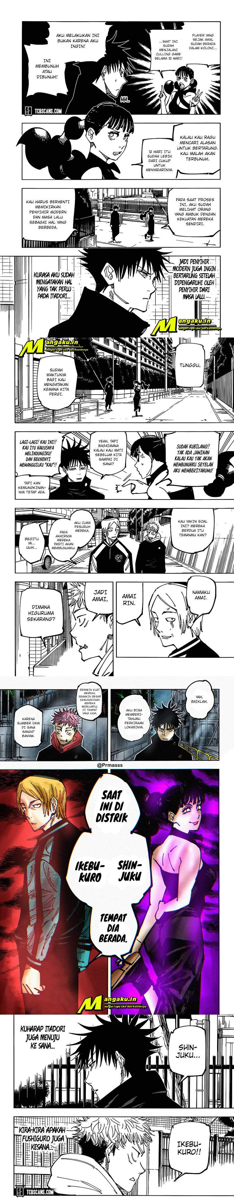 Jujutsu Kaisen Chapter 162