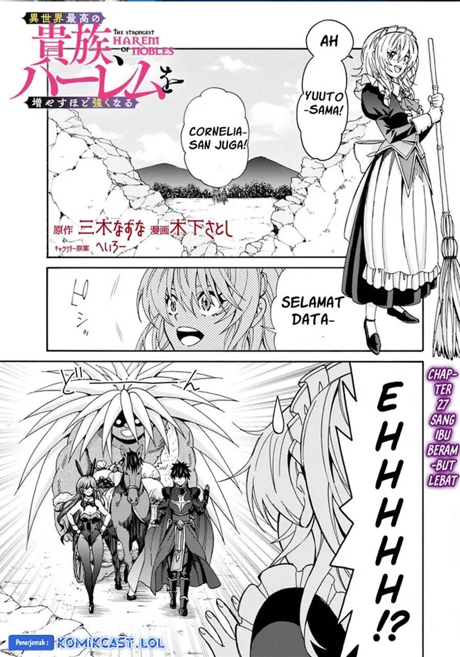 The Strongest Harem of Nobles Chapter 27