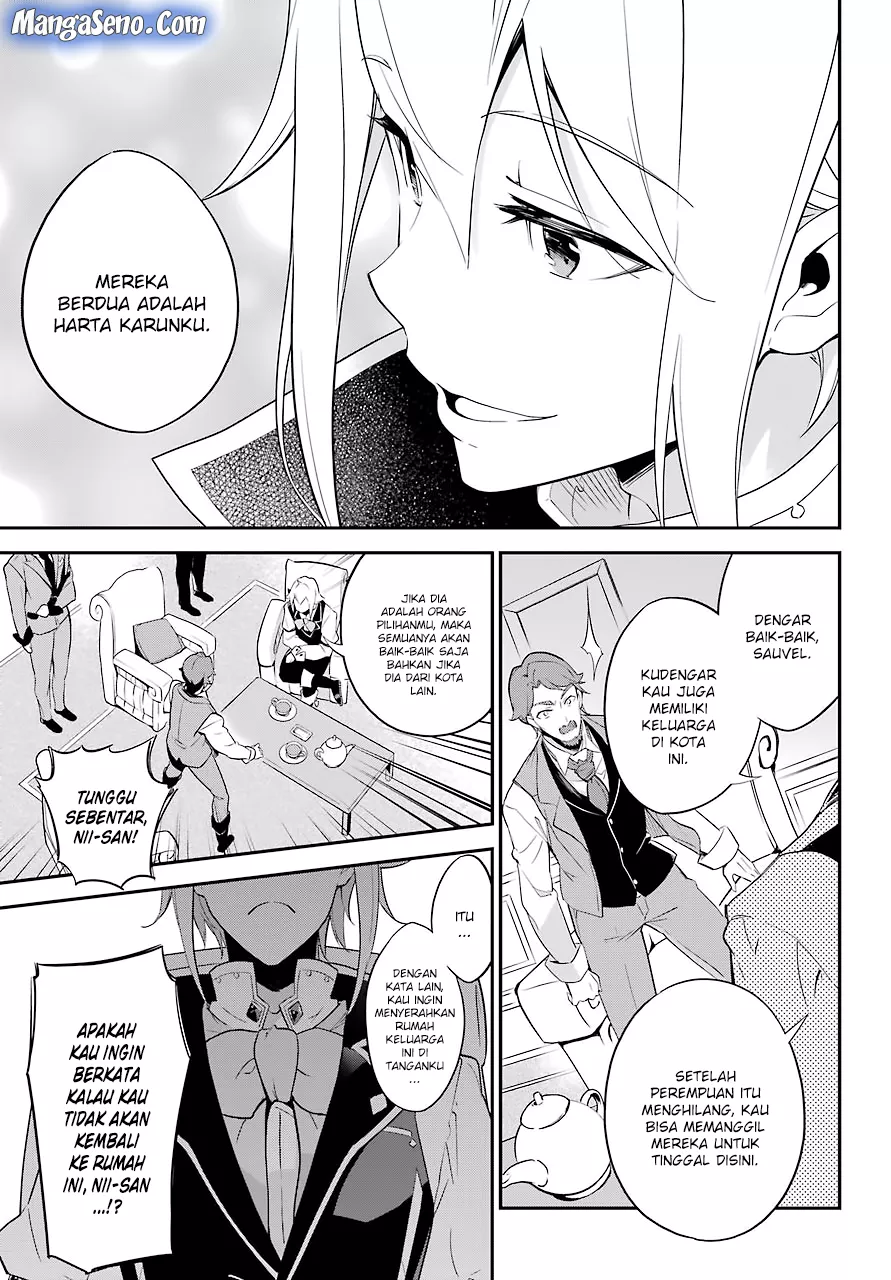 Chichi wa Eiyuu, Haha wa Seirei, Musume no Watashi wa Tenseisha. Chapter 03