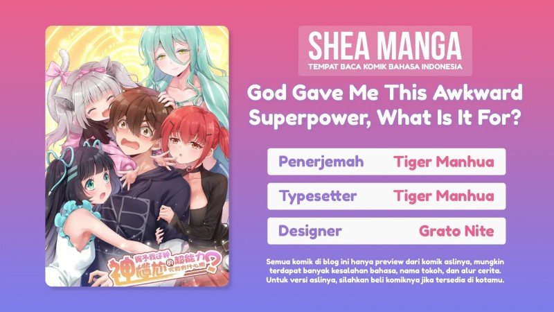 God Gave Me This Awkward Superpower, What Is It For? Chapter 2