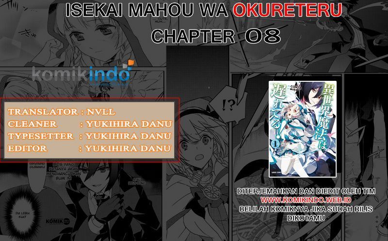 Isekai Mahou wa Okureteru! Chapter 8