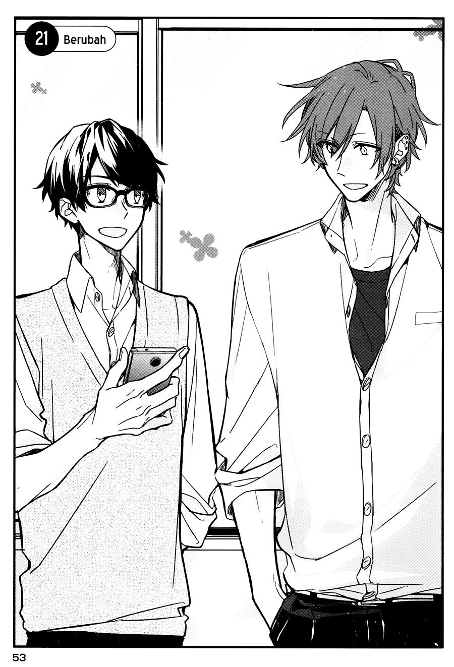 Sasaki and Miyano Chapter 21