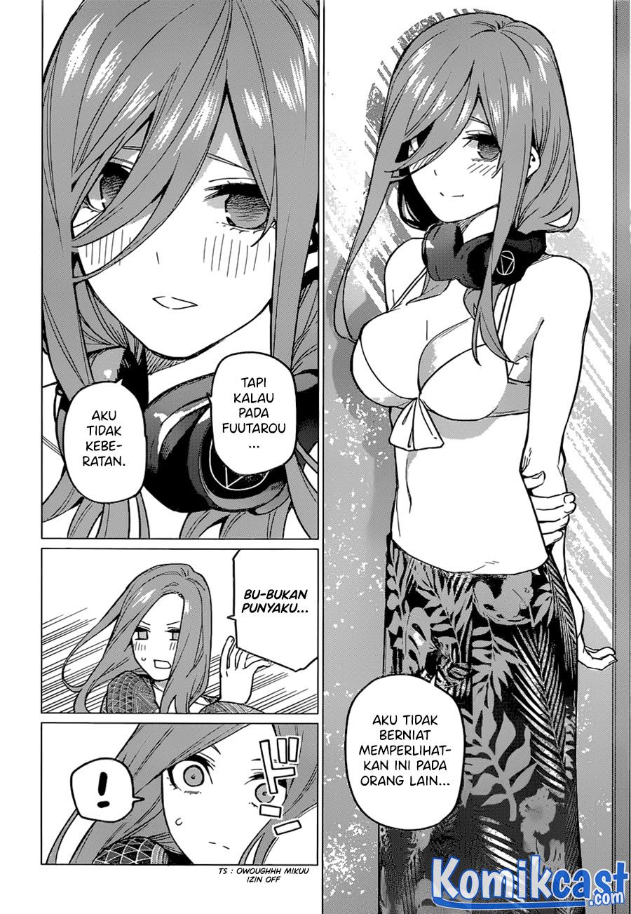 Go-Toubun no Hanayome Chapter 123.5