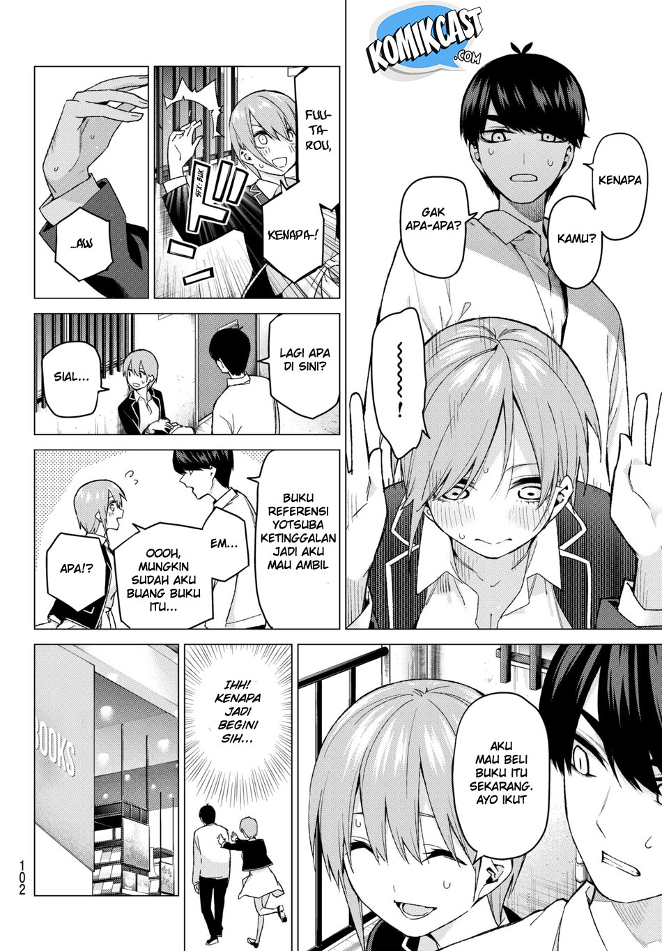 Go-Toubun no Hanayome Chapter 58