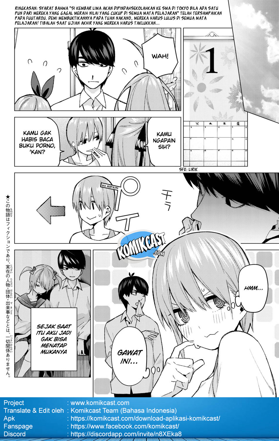 Go-Toubun no Hanayome Chapter 58