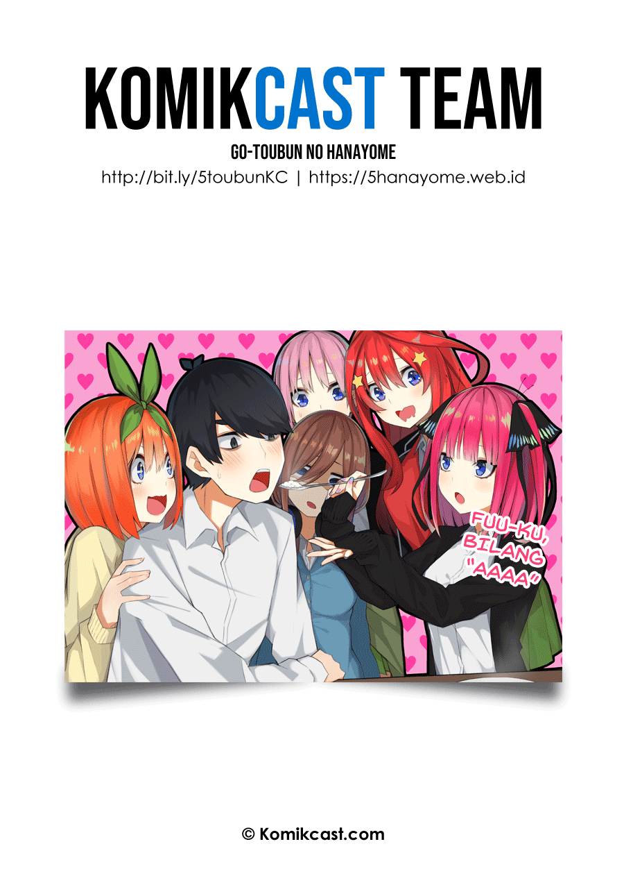 Go-Toubun no Hanayome Chapter 79