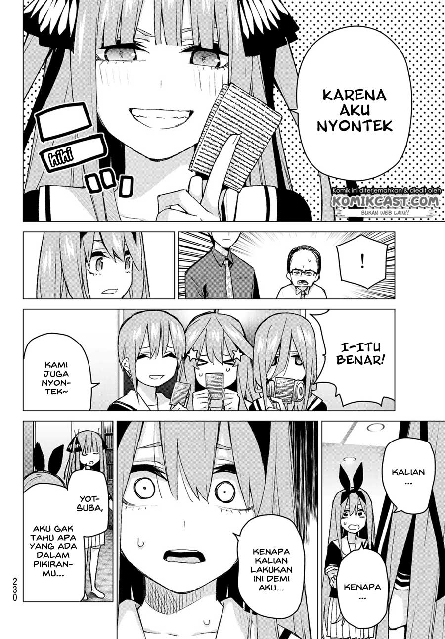 Go-Toubun no Hanayome Chapter 89