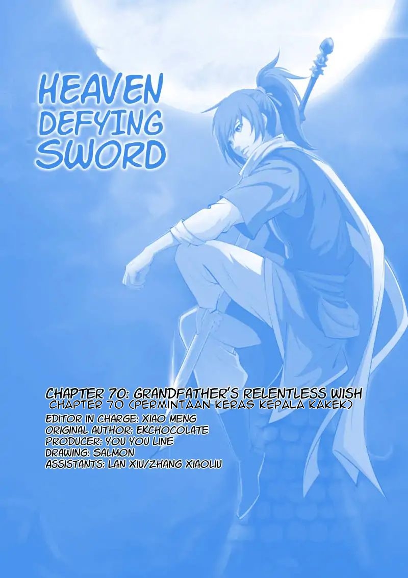 Heaven Defying Sword Chapter 70