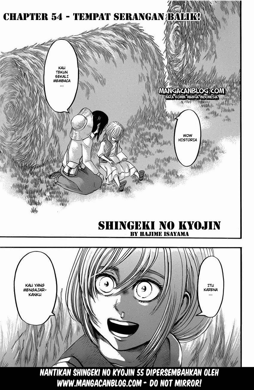 Shingeki no Kyojin Chapter 54