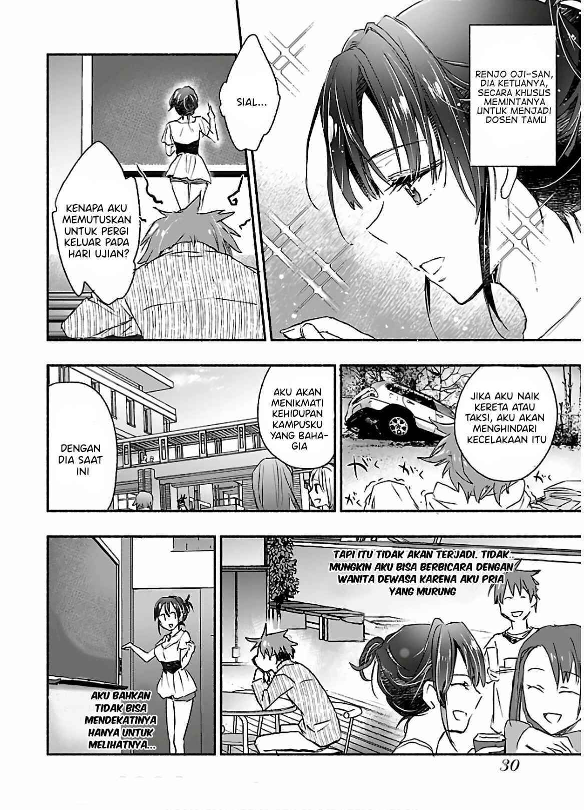 Yankee Musume ni Natsukarete Kotoshi mo Juken ni Shippai Shisou Desu Chapter 1