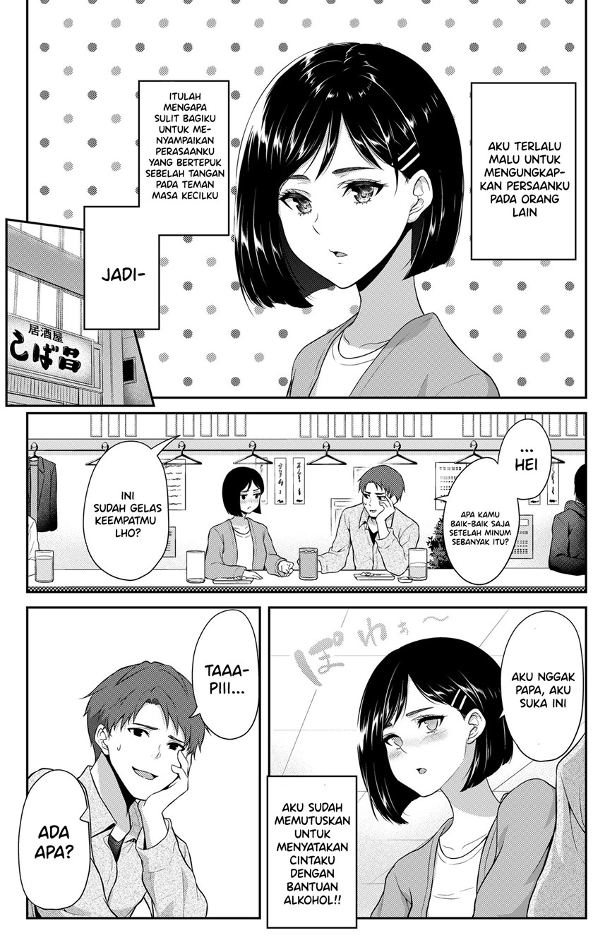 A Girl Confesses Her Feelings With the Help of Alcohol Chapter 00
