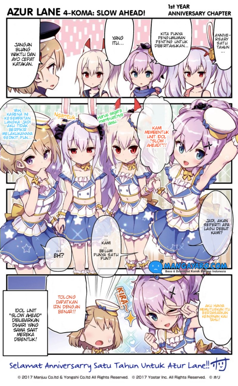 Azur Lane 4-koma: Slow Ahead! Chapter 12.5-14